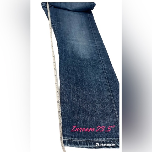 AG-Adriano Goldschmied The Drew straight leg boyfriend jean size 26R cropped - Picture 11 of 11